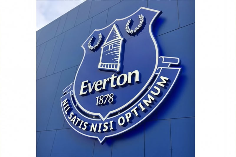 Illuminated Crest At Everton