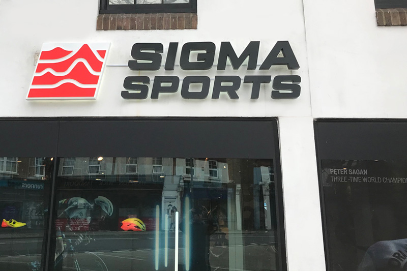Sigma Sports Signage